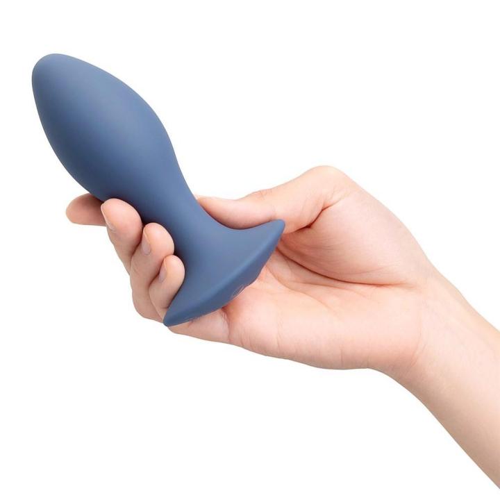 Wibrujący korek analny silikonowy 10,2 cm – 7 trybów, 3 prędkości