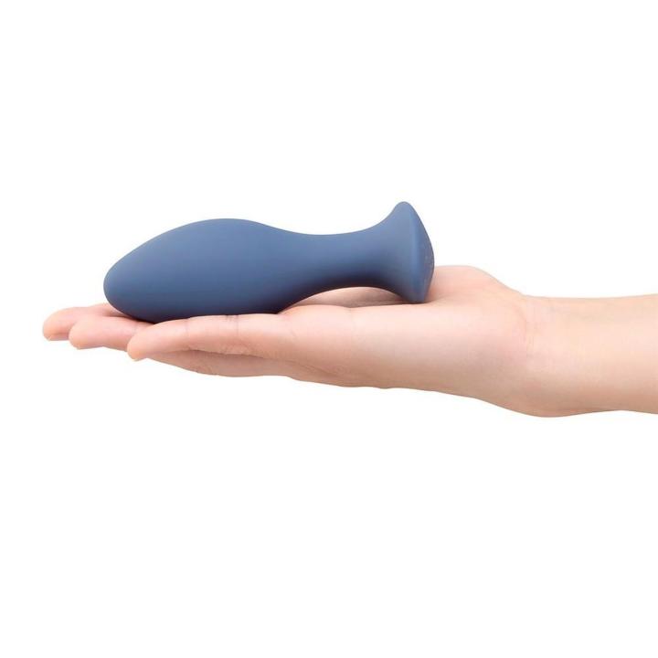 Wibrujący korek analny silikonowy 10,2 cm – 7 trybów, 3 prędkości