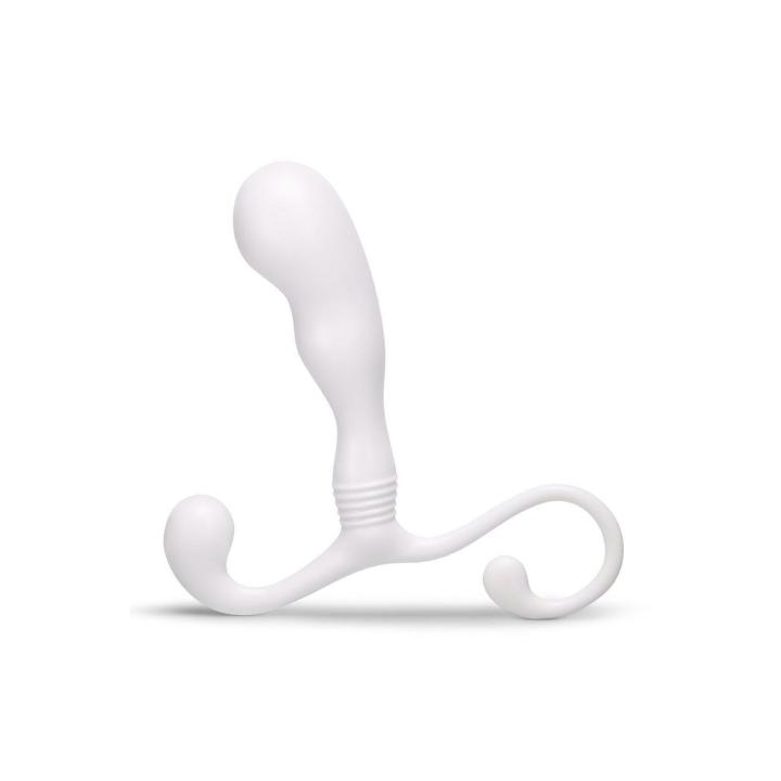 Smukły masażer prostaty bez wibracji 10,5 cm do stymulacji bez użycia rąk