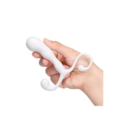 Smukły masażer prostaty bez wibracji 10,5 cm do stymulacji bez użycia rąk