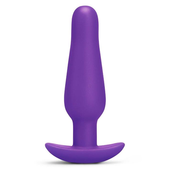 Silikonowy plug analny dla początkujących 9,7 cm - mały i bezpieczny
