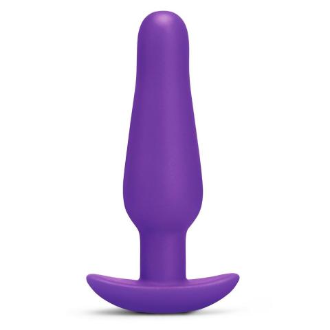 Silikonowy plug analny dla początkujących 9,7 cm - mały i bezpieczny