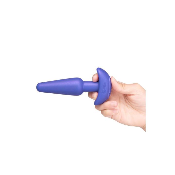 Smukły wibrujący korek analny 13,4 cm – 4 prędkości i 6 trybów, USB