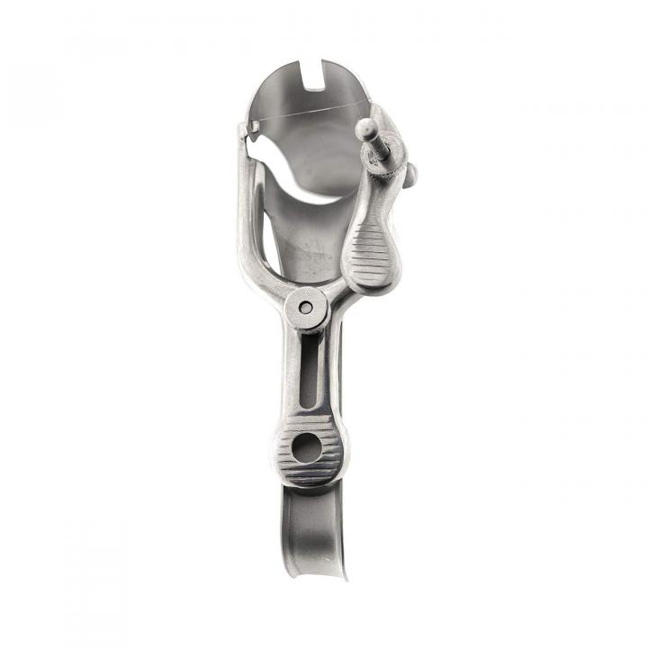 Metalowy profesjonalny wziernik waginalny – średnica 7 cm