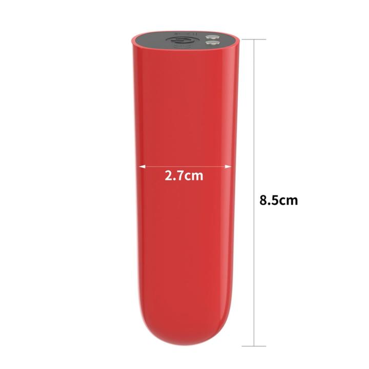 Mini wibrator ładowany USB 8,4 cm - 10 trybów, wodoodporny
