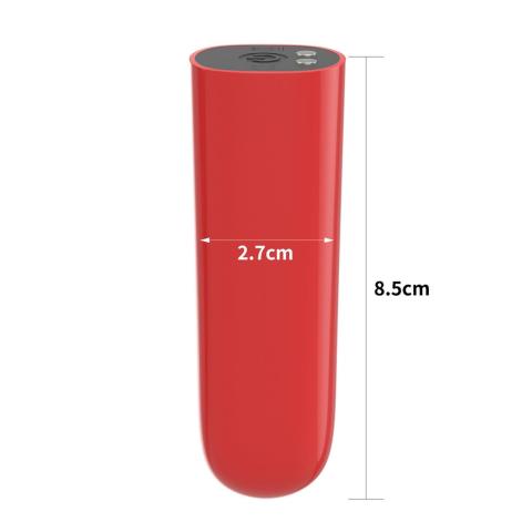 Mini wibrator ładowany USB 8,4 cm - 10 trybów, wodoodporny