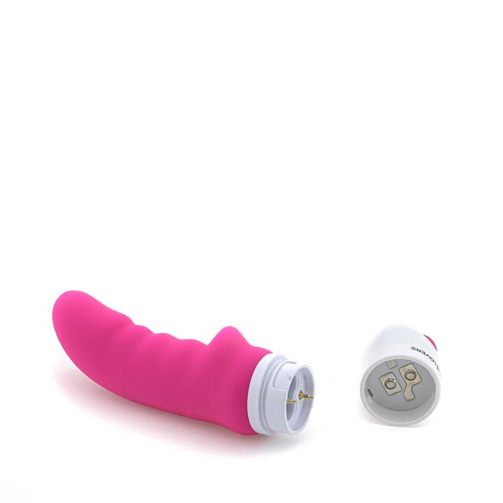 Różowy silikonowy wibrator klasyczny, potężny i cichy