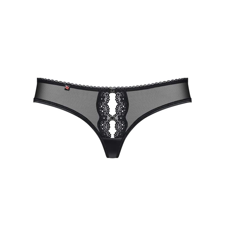 Czarne Figi Obsessive 868-PAN-1 