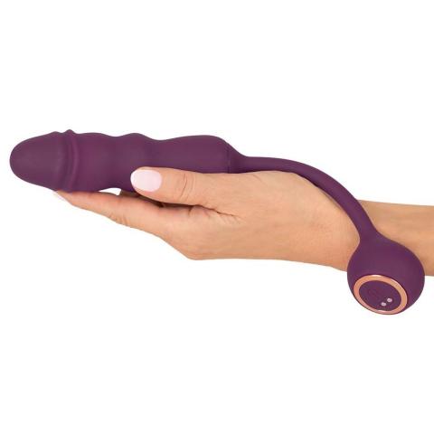 Mini wibrator z ruchem posuwistym i wibracjami 13 cm, silikon, USB