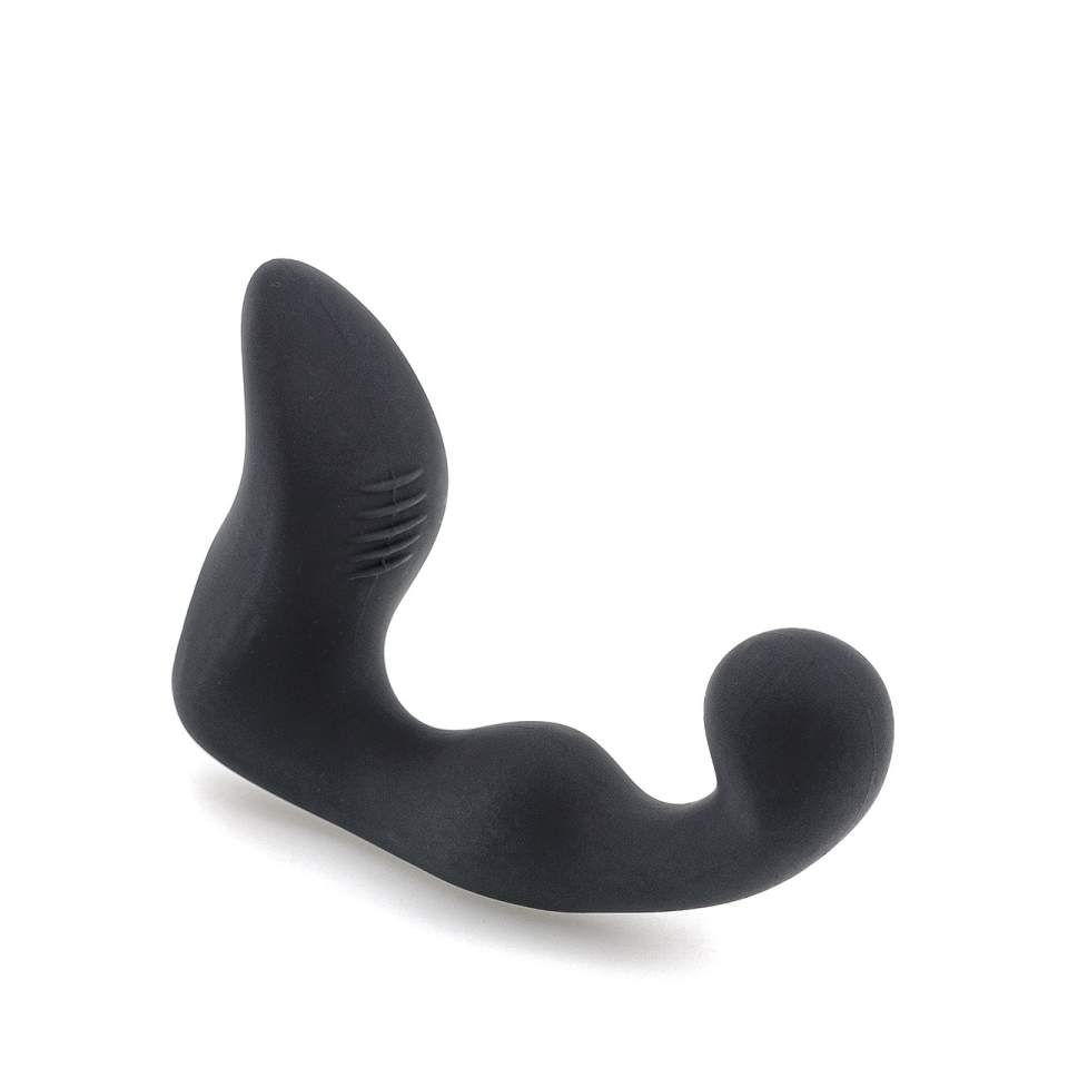 Czarny wodoodporny masażer prostaty – 9 trybów pracy