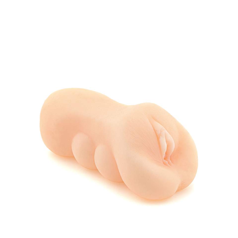 Cielisty realistyczny masturbator wykonany z cyberskóry – 16 cm