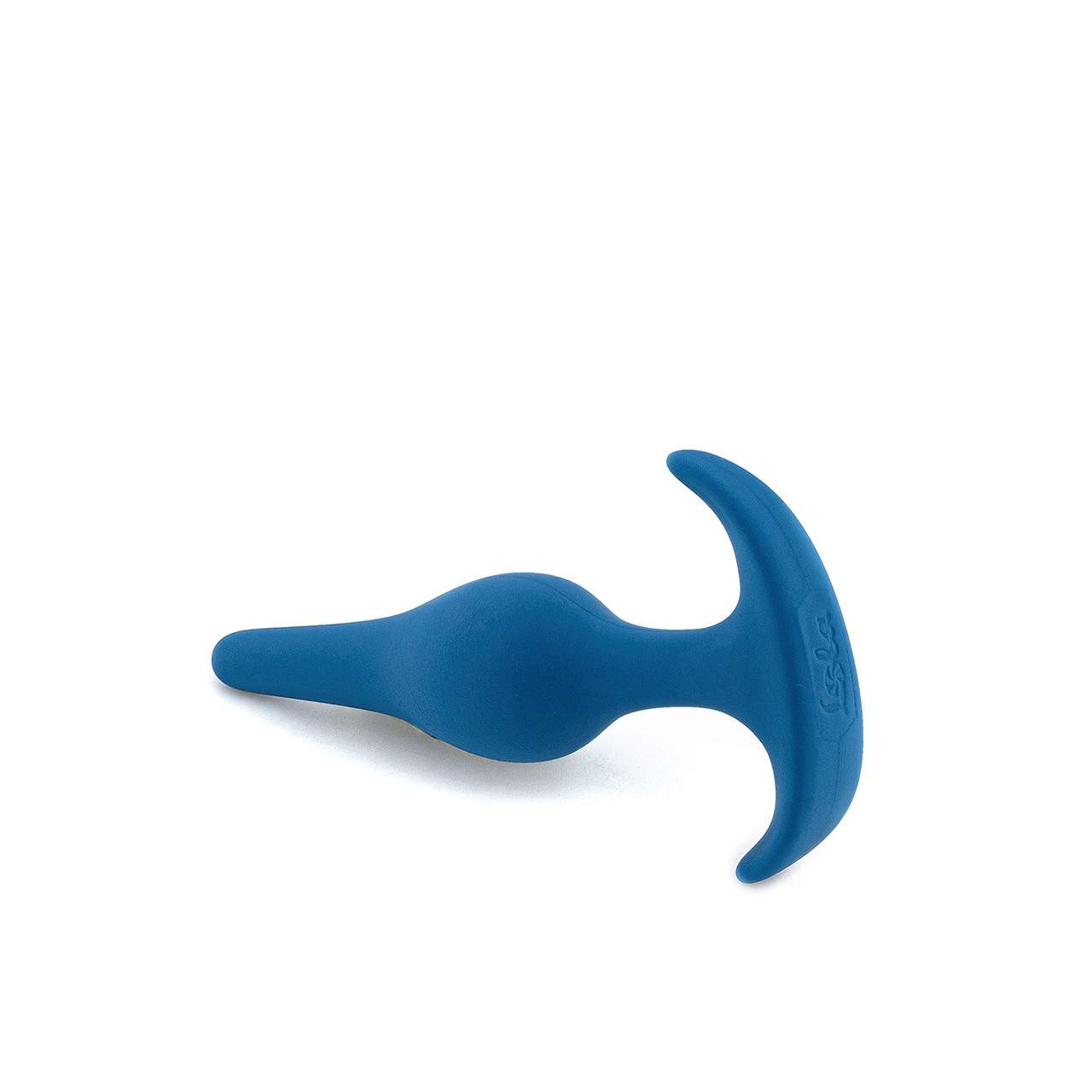 Niebieski silikonowy korek analny dla kobiet i mężczyzn – 3 cm