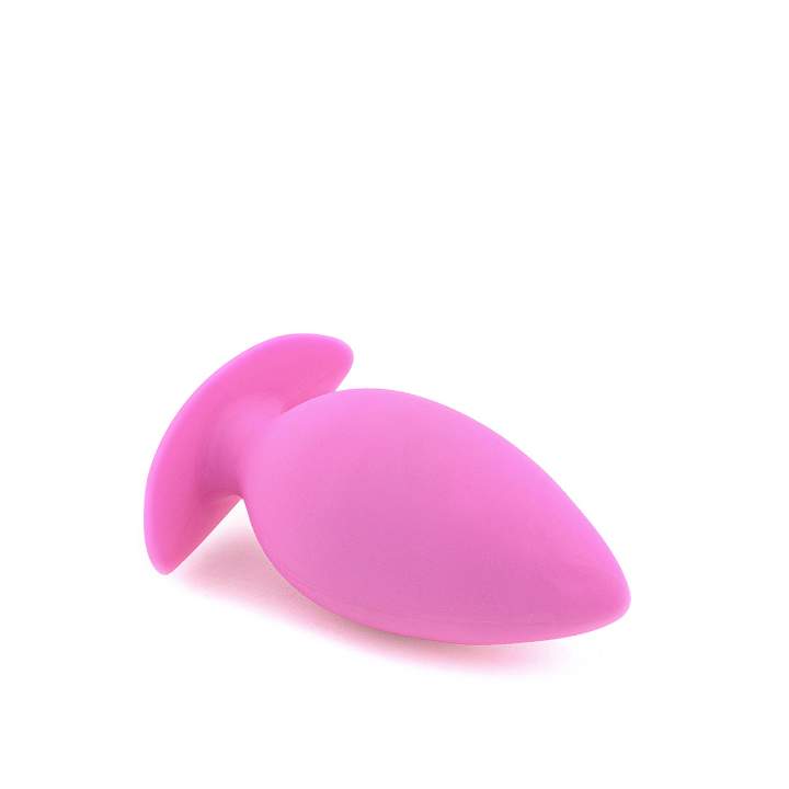 Silikonowy korek do stymulacji analnej w różowym kolorze