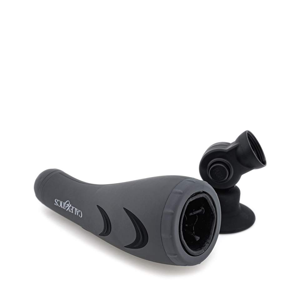 Szary masturbator z głębokim gardłem – 30 funkcji wibracji