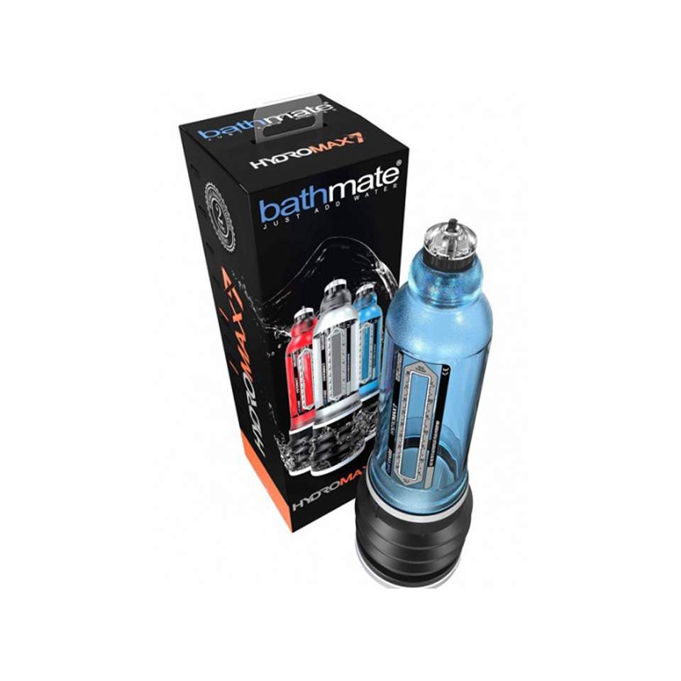 Wodna pompka do powiększania penisa Bathmate Hydromax7 Aqua Blue