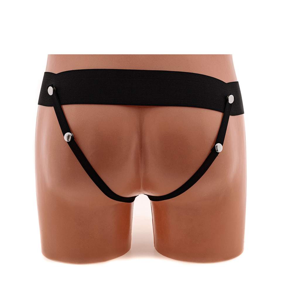 Cielista bardzo realistyczna proteza penisa typu strapon