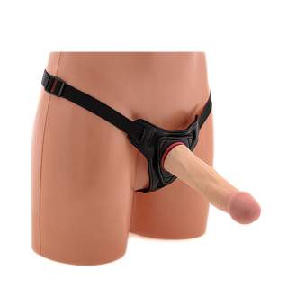 Cielista realistyczna proteza penisa dla kobiet wykonana z cyberskóry - 17,5 cm
