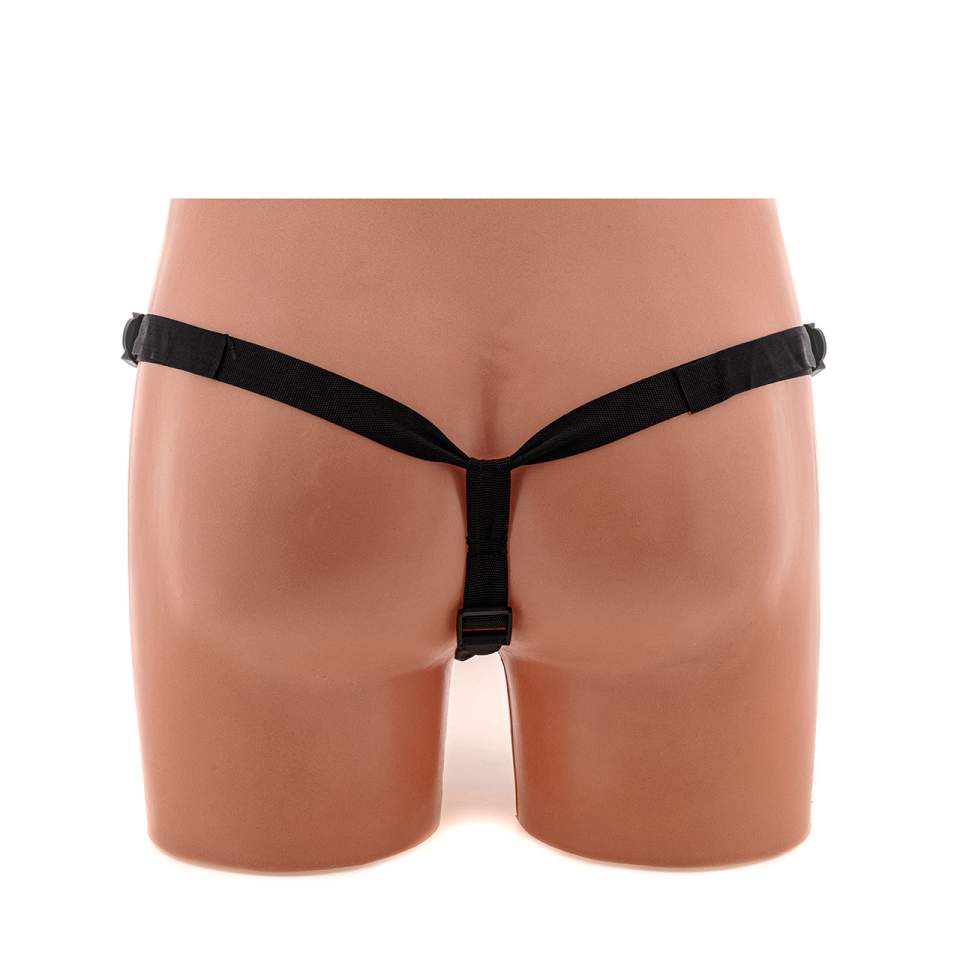 Duża cielista proteza penisa wykonana z cyberskóry – średnica 3,7 cm