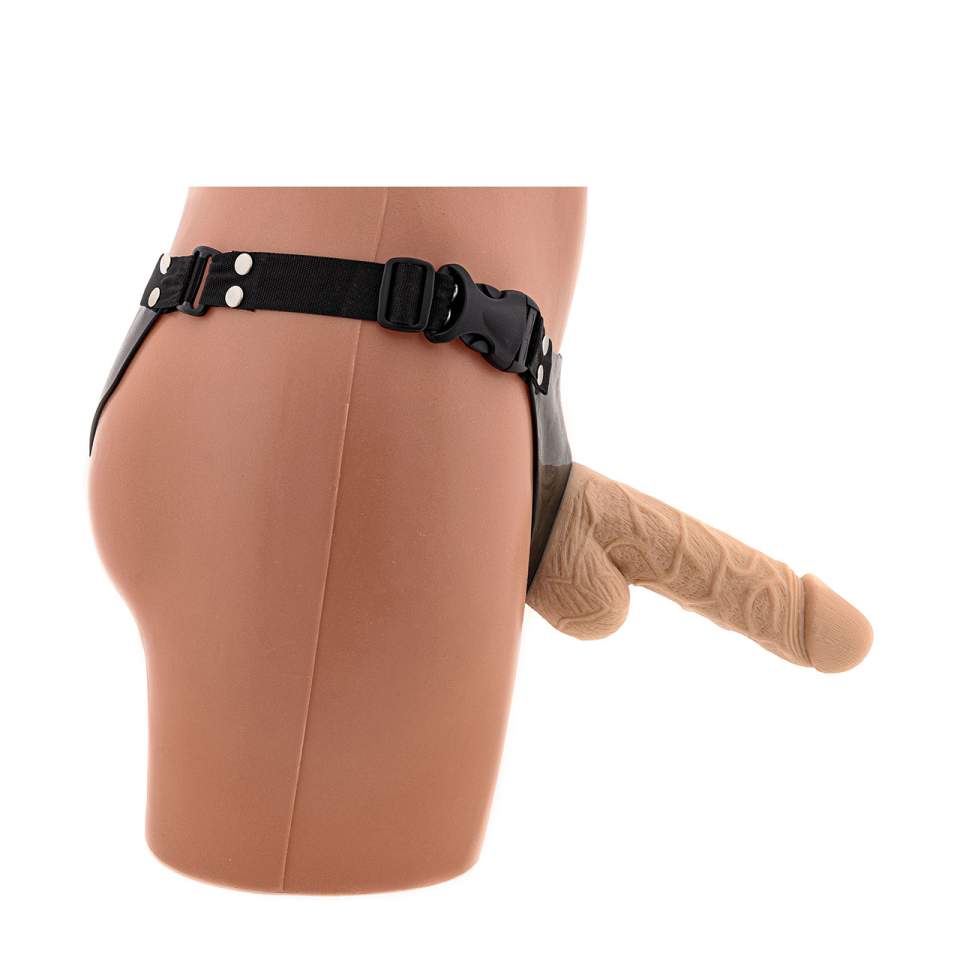 Realistyczna pełna proteza strapon dla kobiet z tworzywa sztucznego