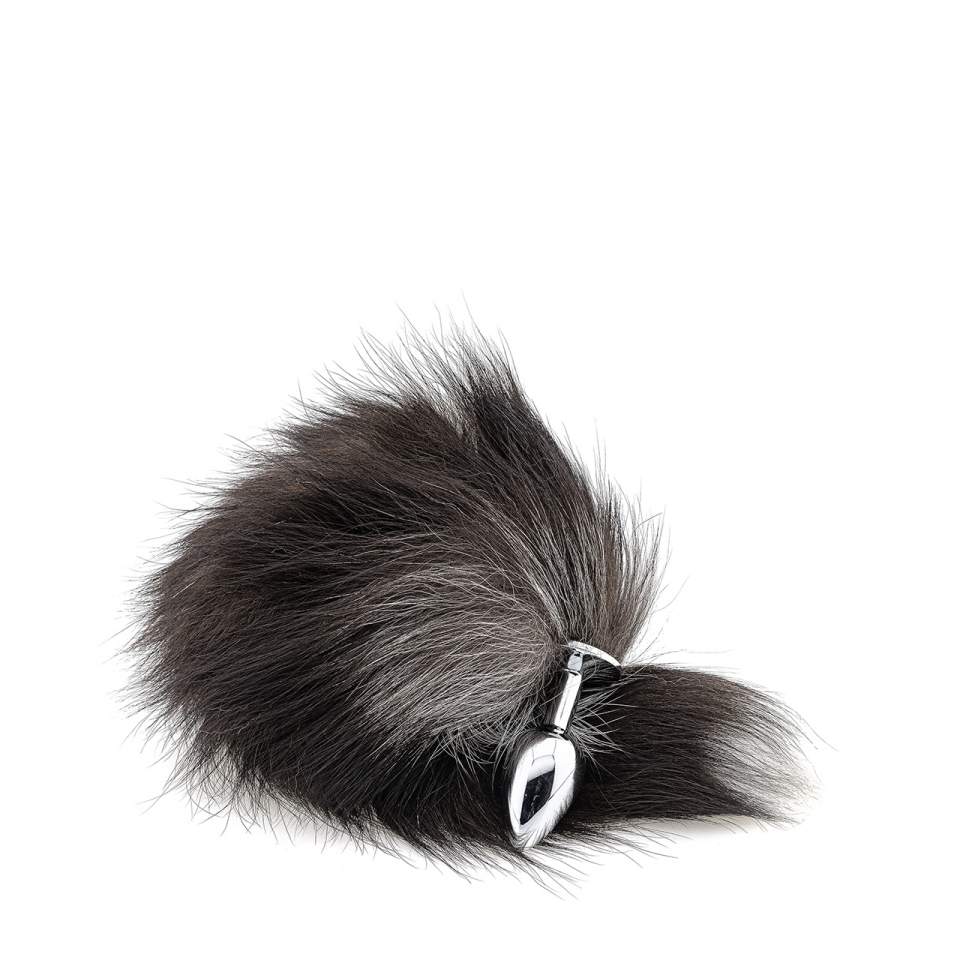 Lisia kita – korek analny wykonany ze stali nierdzewnej – średnica  2,5 cm