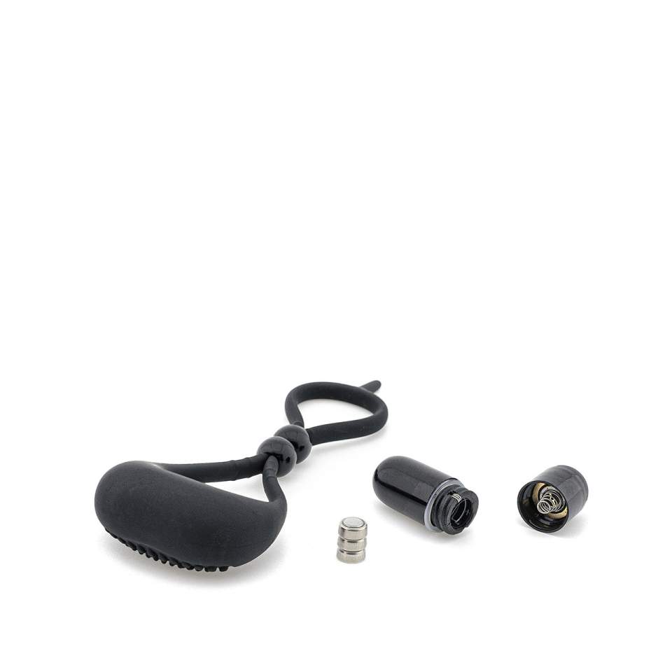 Regulowany pierścień erekcyjny z wibracjami i wypustkami