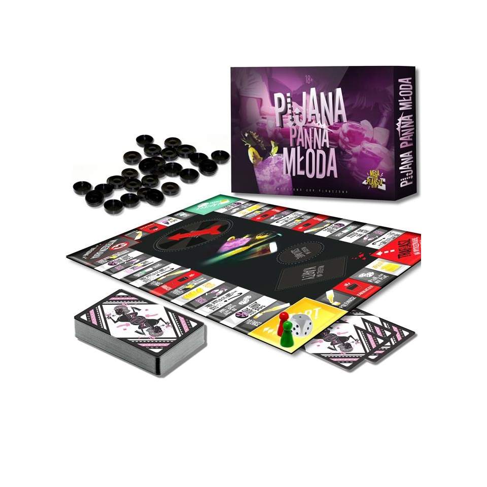 Gra planszowa dla dorosłych – Pijana Panna Młoda