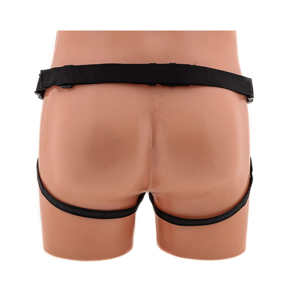 Uniwersalna uprząż do strap-onów w zestawie z trzema wymiennymi o-ringami