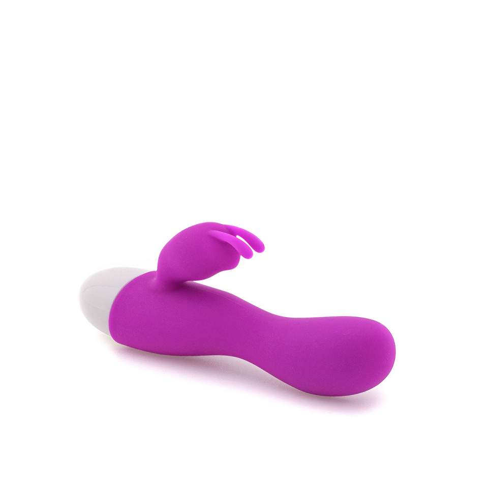 Fioletowy silikonowy wibrator króliczek – 30 różnych programów wibracji