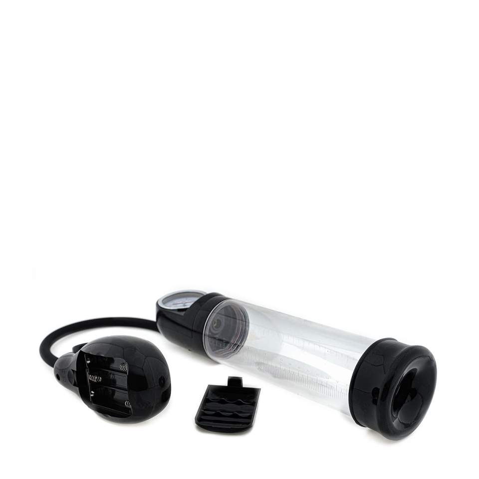 Manualna pompka do powiększania penisa z gruszką i manometrem