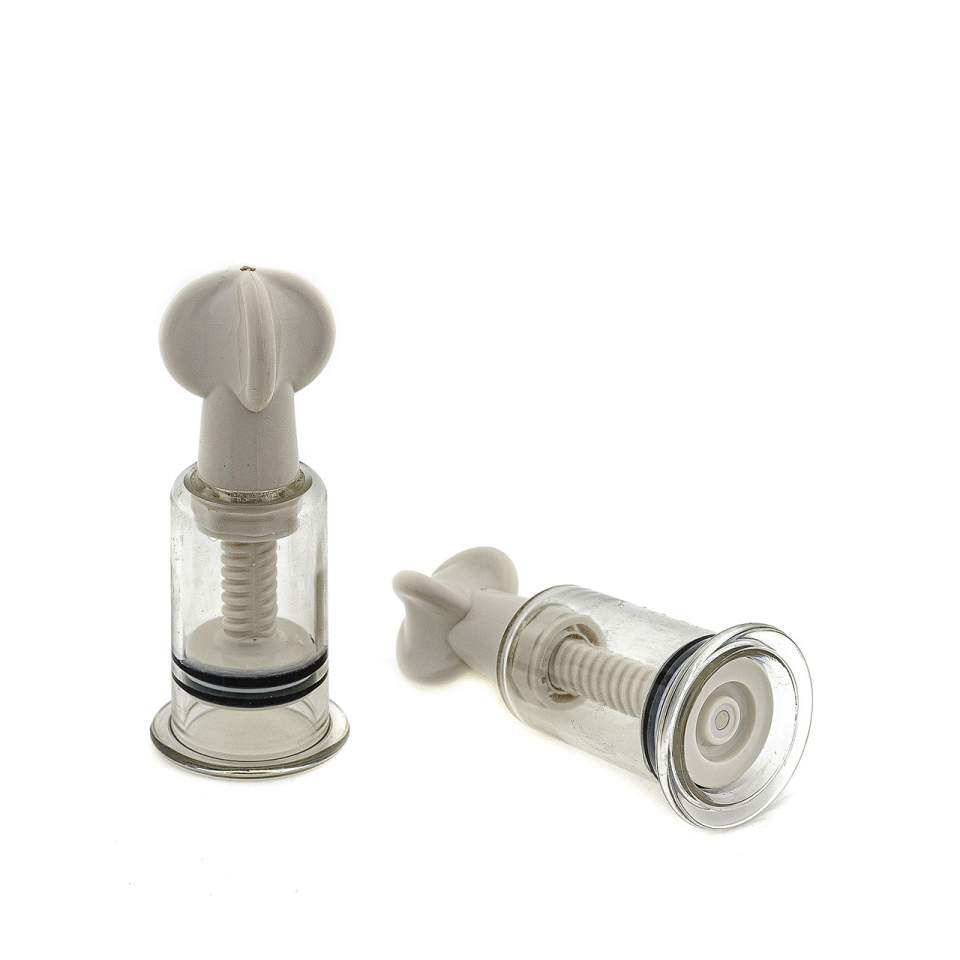 Przezroczyste pompki do masażu sutków dla kobiet i mężczyzn