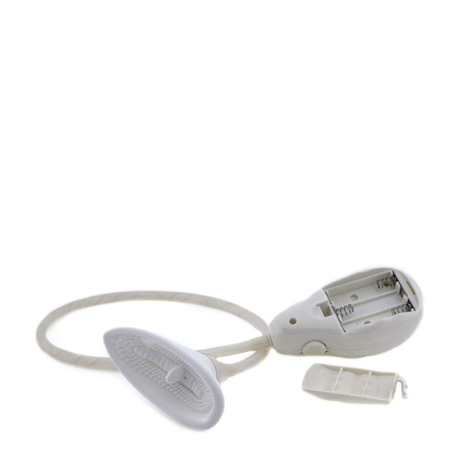 Masażer waginalny z pompką i języczkiem do dodatkowej stymulacji