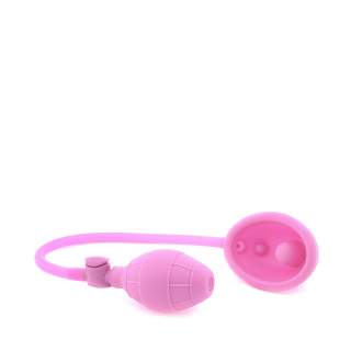 Różowa silikonowa ręczna pompka waginalna
