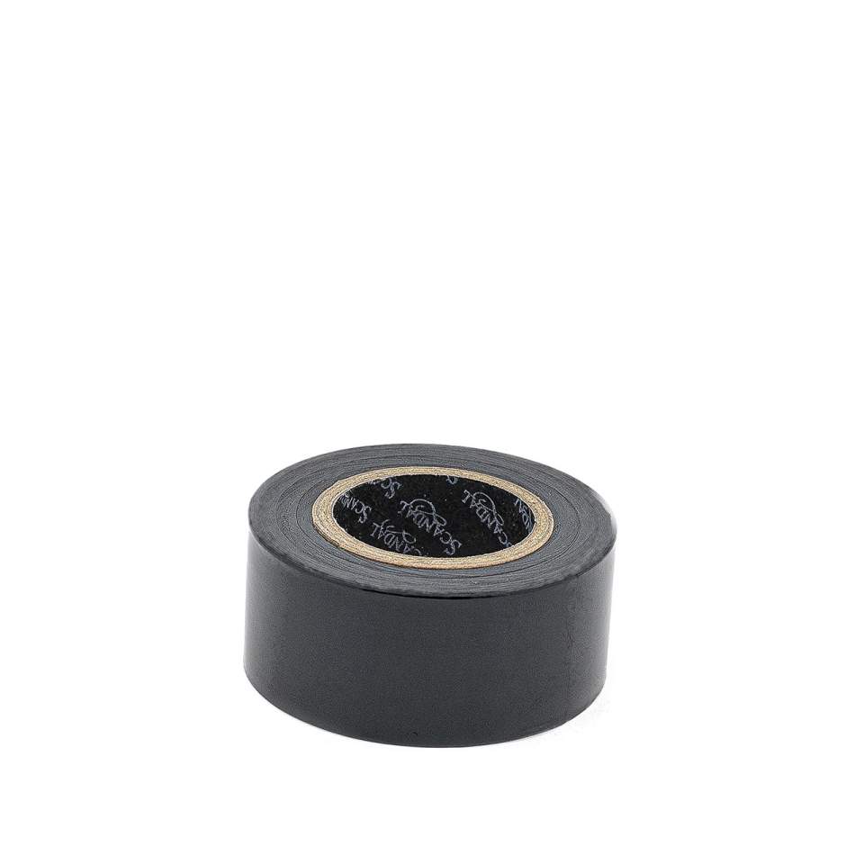 Czarna samoprzylepna taśma bondage – całkowita długość 15 m