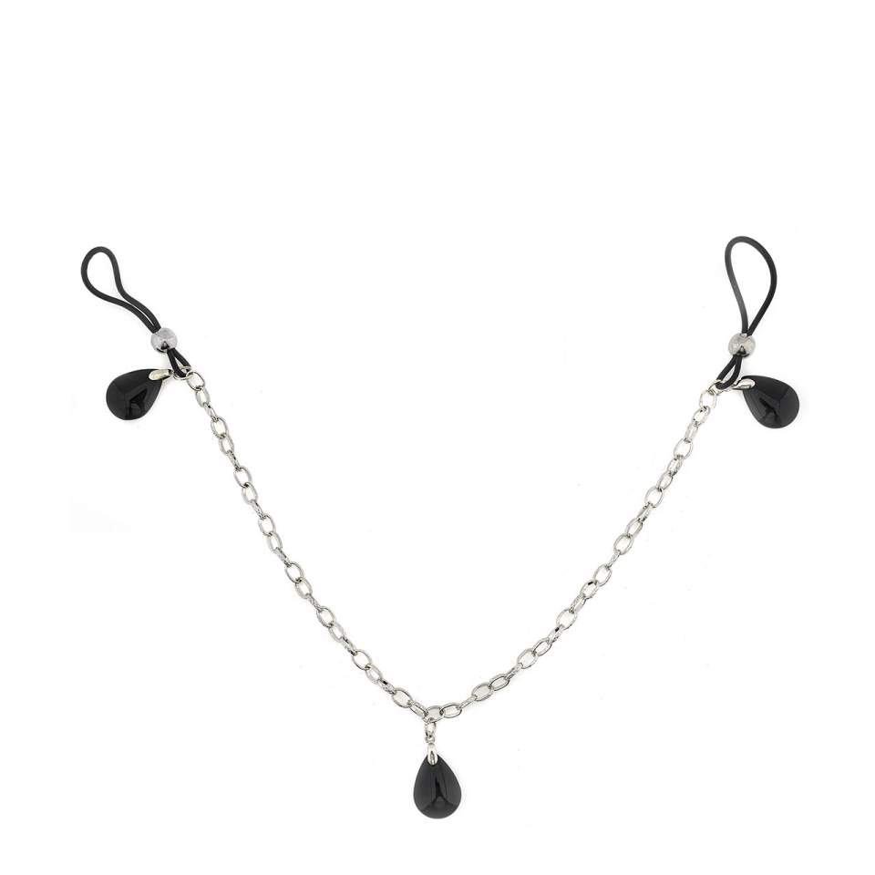 Zaciski na sutki z naszyjnikiem