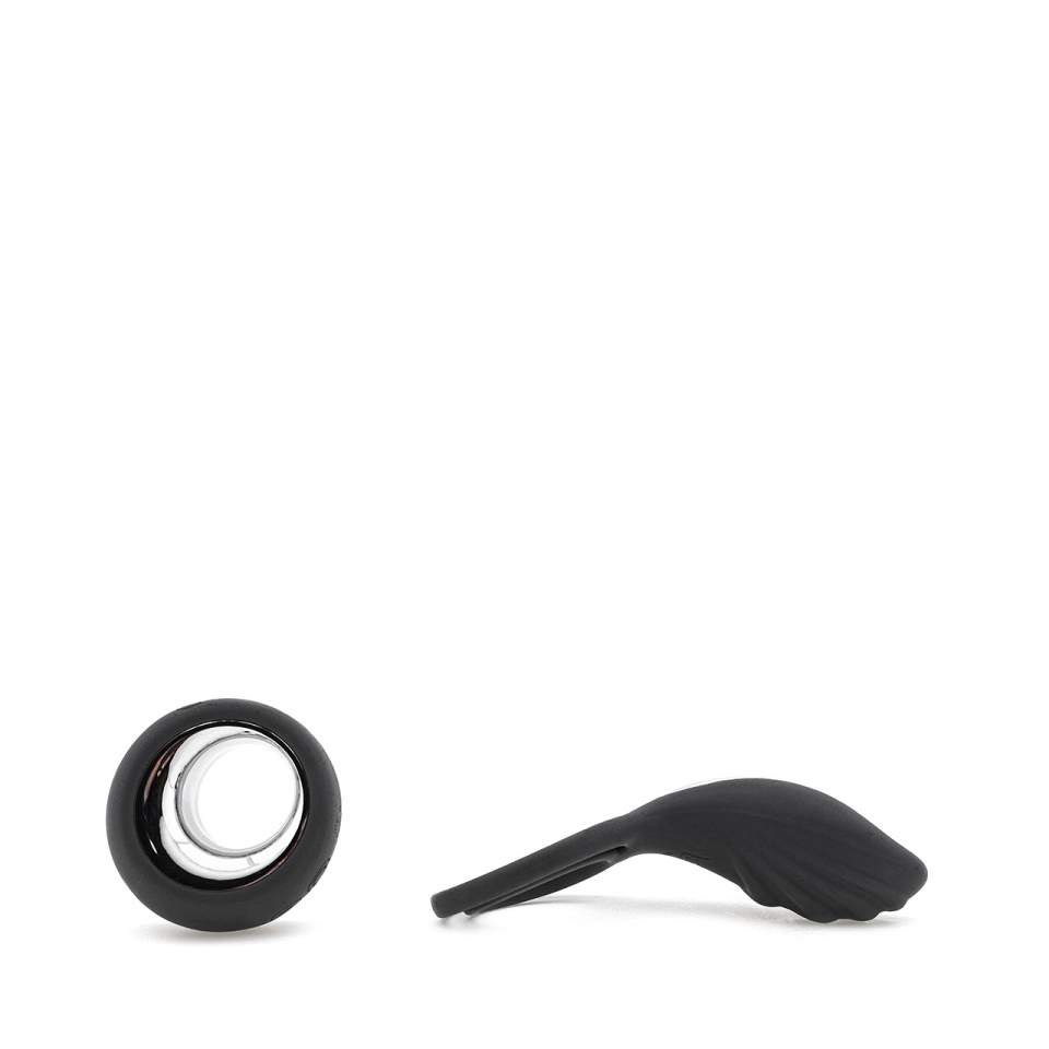 XXX Pierścień wibracyjny z pilotem - czarny