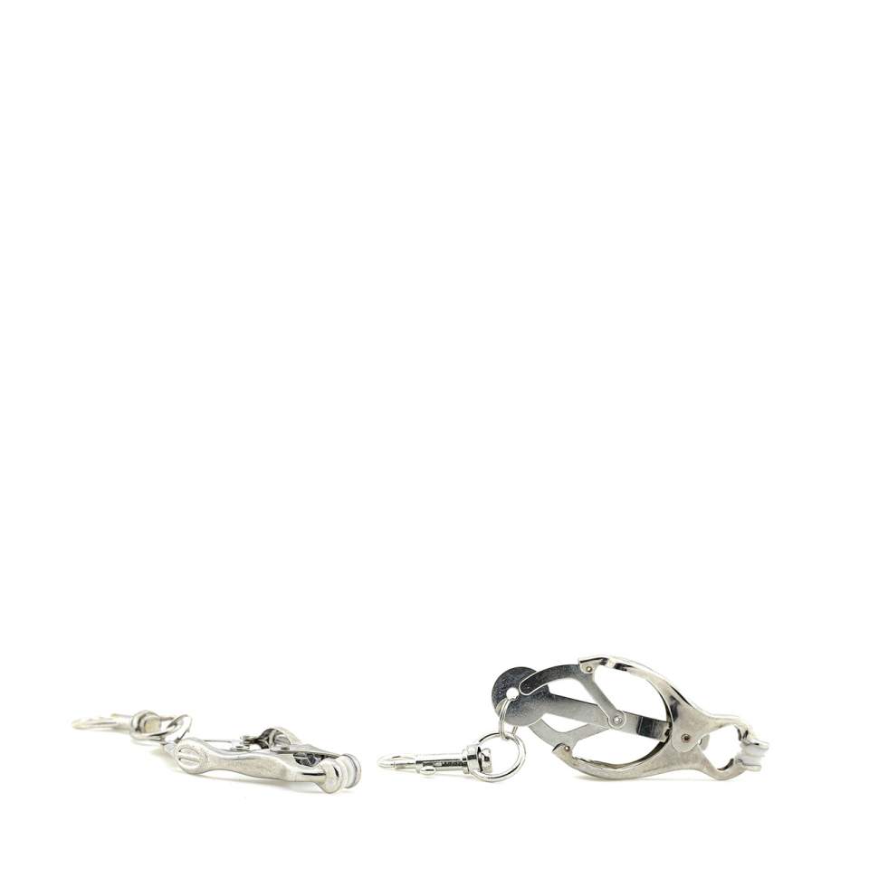 Metalowe zaciski na sutki