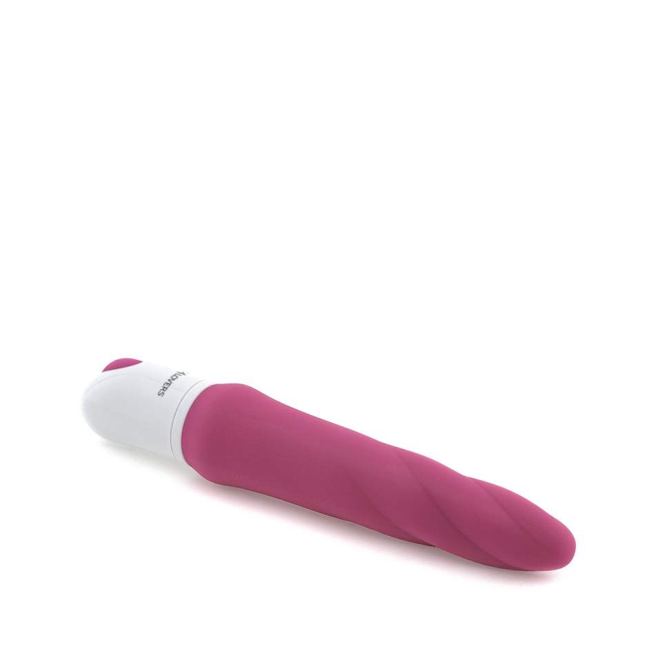 Silikonowy wibrator - 9 trybów wibracji - różowy