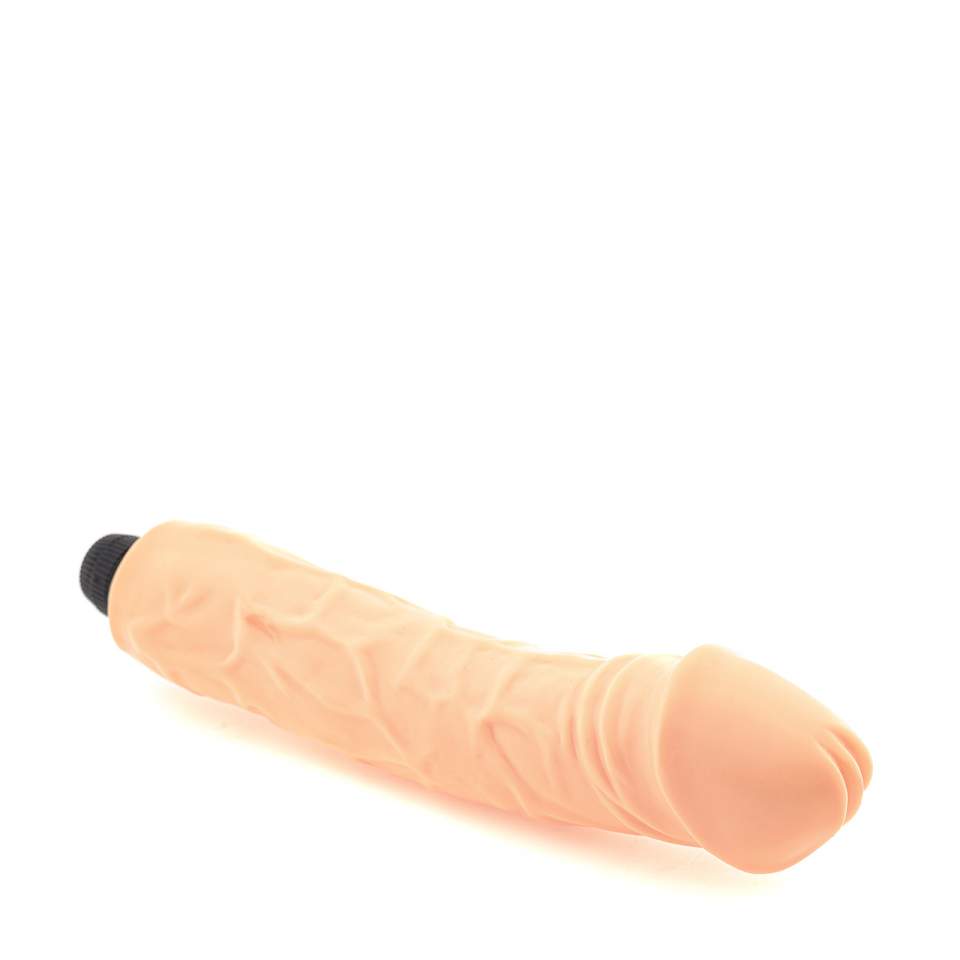 Gigantyczny cielisty wibrator realistyczny dla odważnych kobiet - 31 cm
