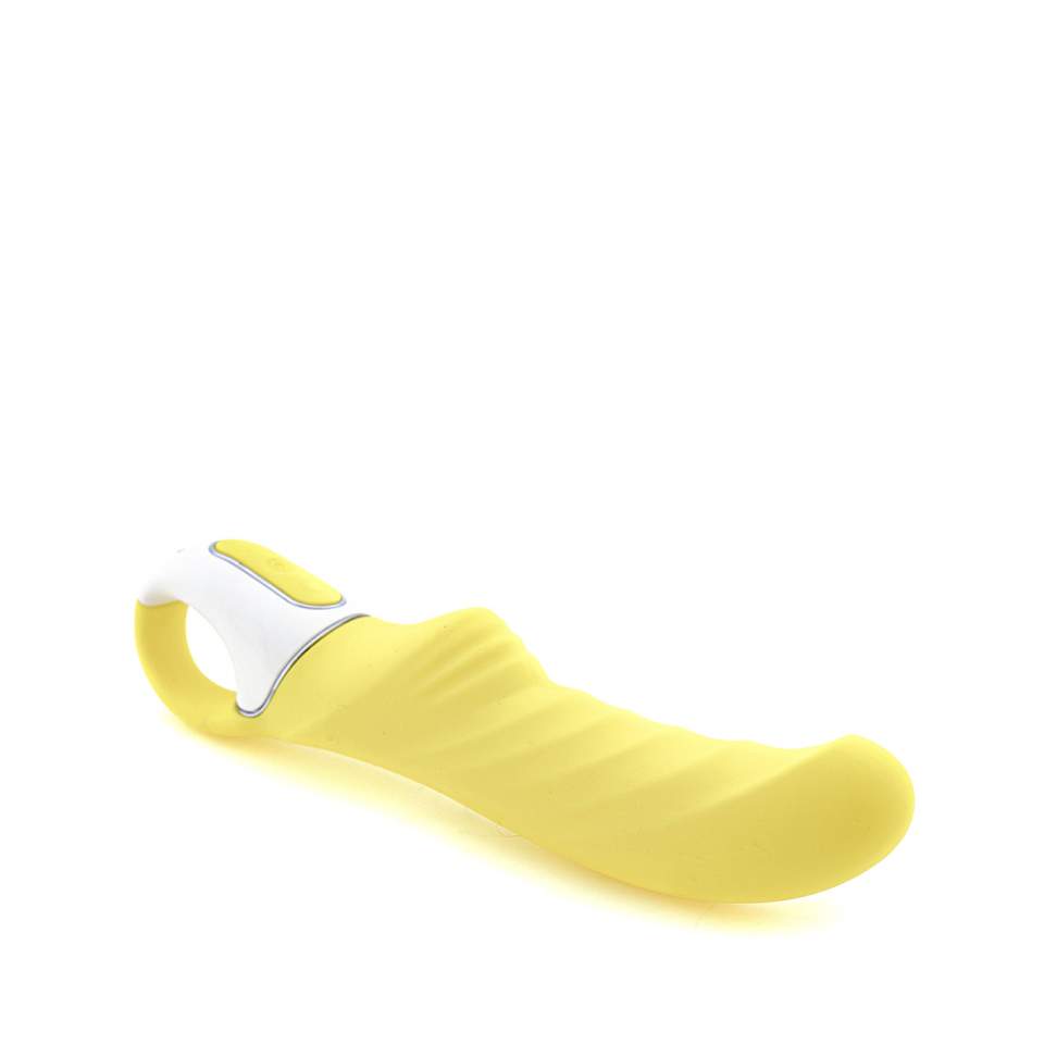 Żółty wibrator do stymulacji pochwy i punktu G – Satisfyer 