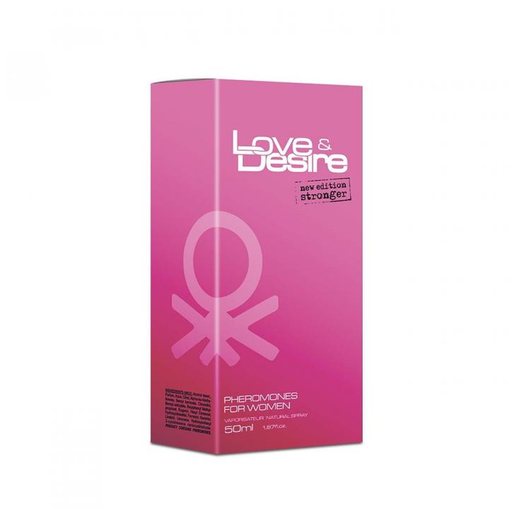 Love&Desire woda perfumowana z feromonami damskimi 50 ml