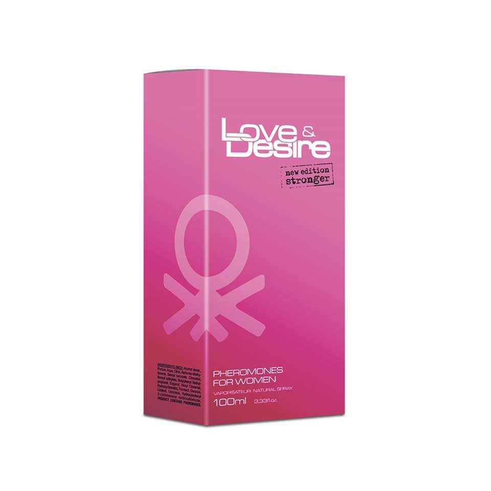 Woda perfumowana z feromonami damskimi Love & Desire 100 ml