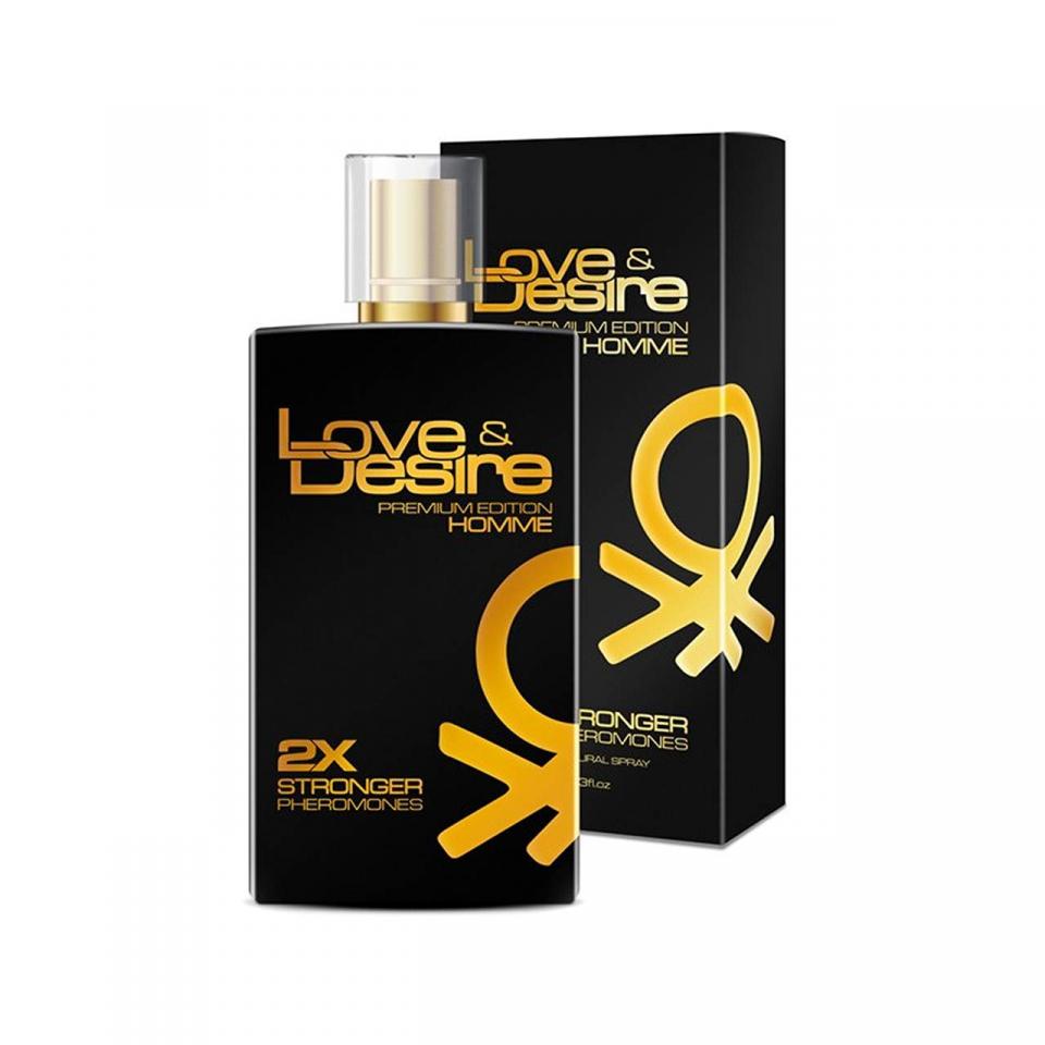 Love & Desire Gold feromony męskie 100 ml