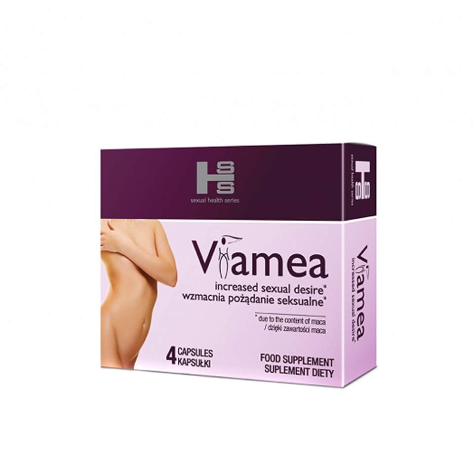 Viamea tabletki na wzmocnienie libido 4 szt.