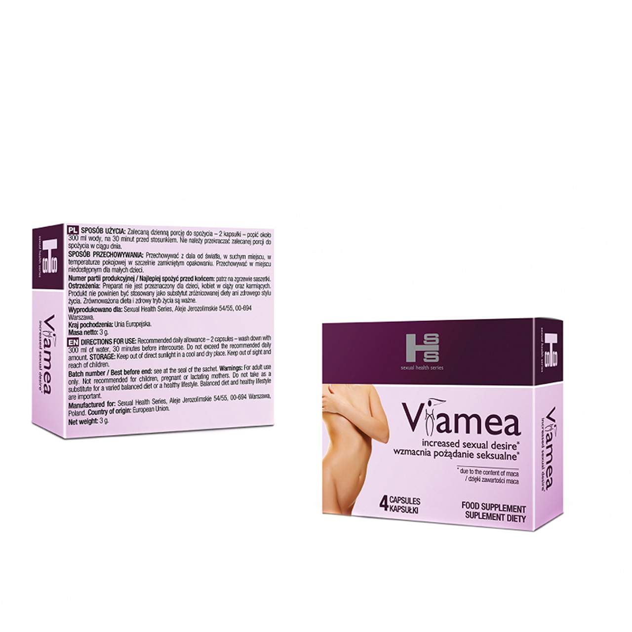 Viamea tabletki na wzmocnienie libido 4 szt.