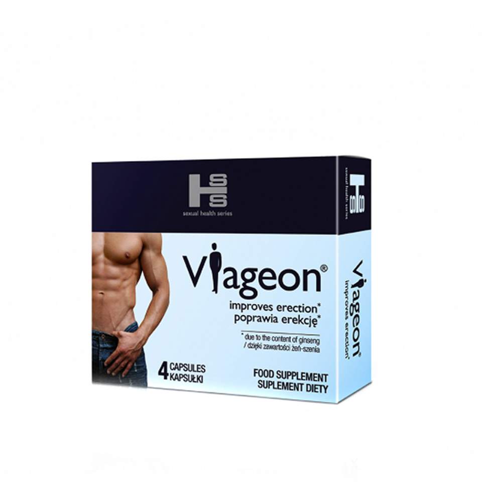 Viageon tabletki na potencję 4 szt.