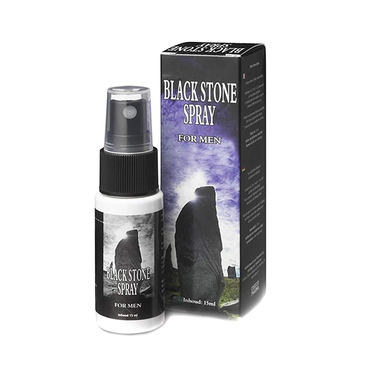 Black Stone Spray opóźniający wytrysk 15 ml