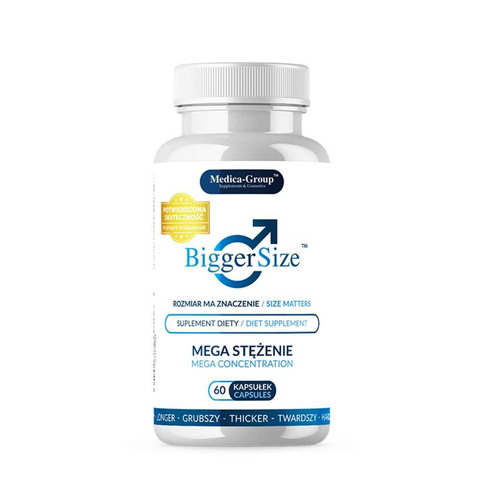 Bigger Size kapsułki na powiększenie penisa 60 szt.