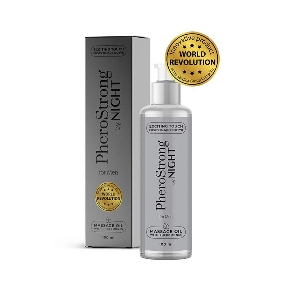 PheroStrong by Night – olejek do masażu dla mężczyzn – 100 ml