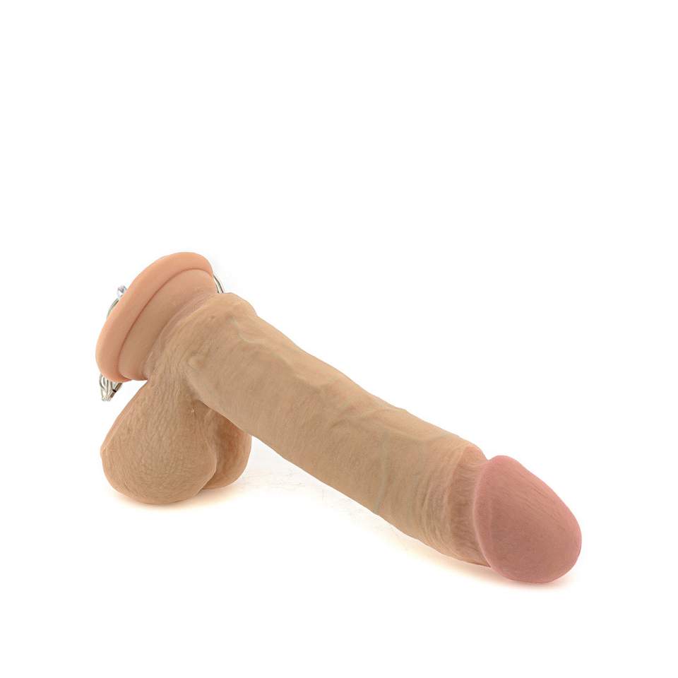 Rotacyjne dildo realistyczne z cyberskóry sterowane za pomocą pilota