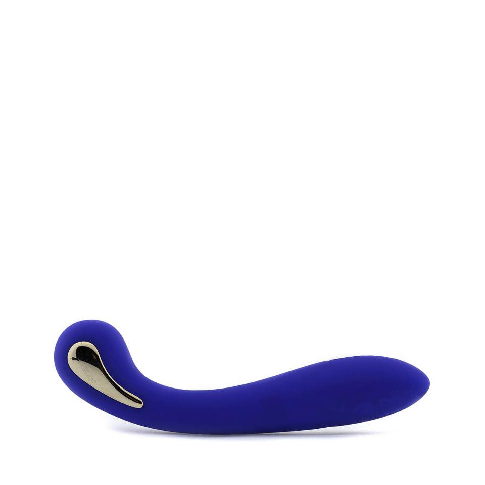 Niebieski wibrator do elektrostymulacji i wzmocnienia mięśni Kegla